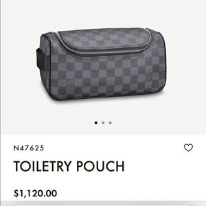 Louis Vuitton Toiletry Pouch